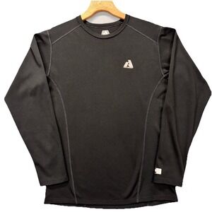 Eddie Bauer First Ascent Shirt Mens‎ S Baselayer Whittaker Mountaineering Black